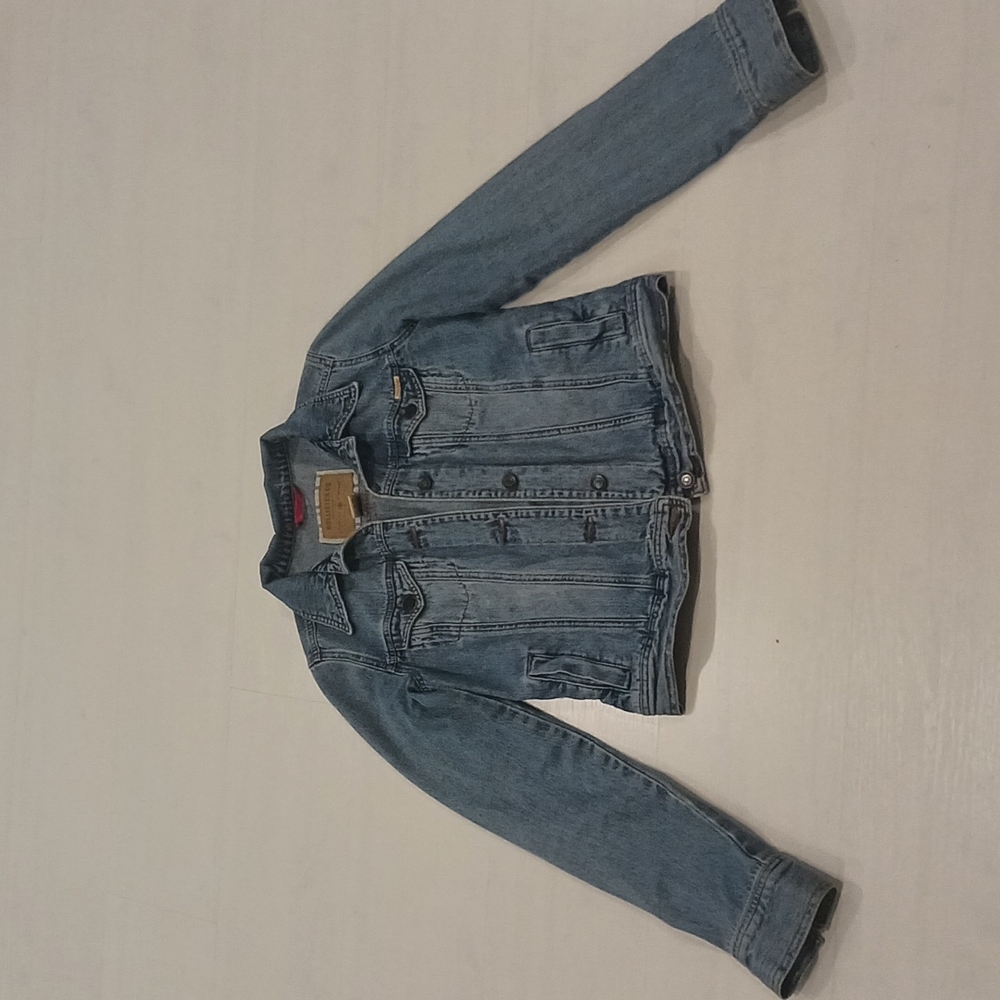 Hollister medium wash Jean Jacket